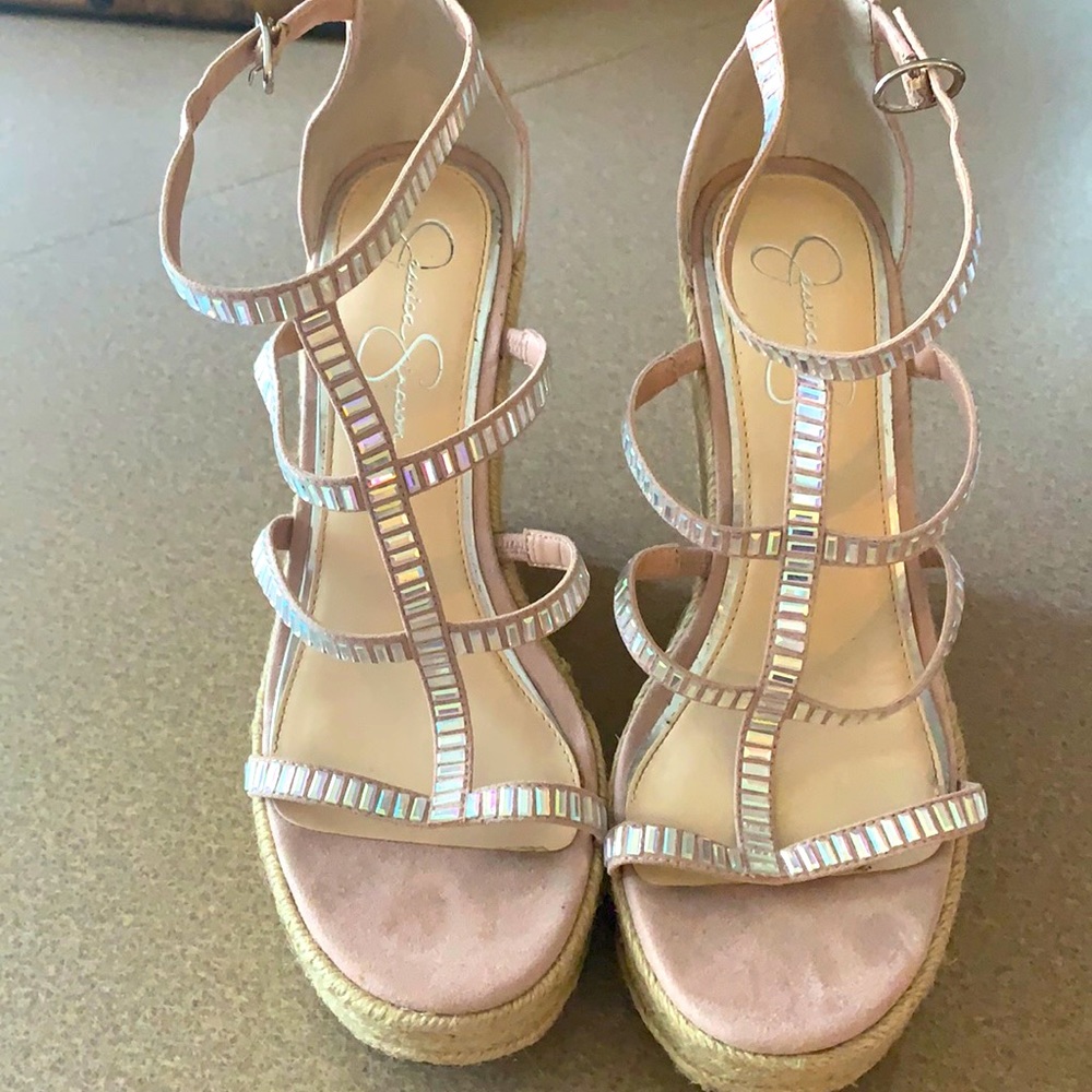 JESSICA SIMPSON SIZE 9 WEDGES